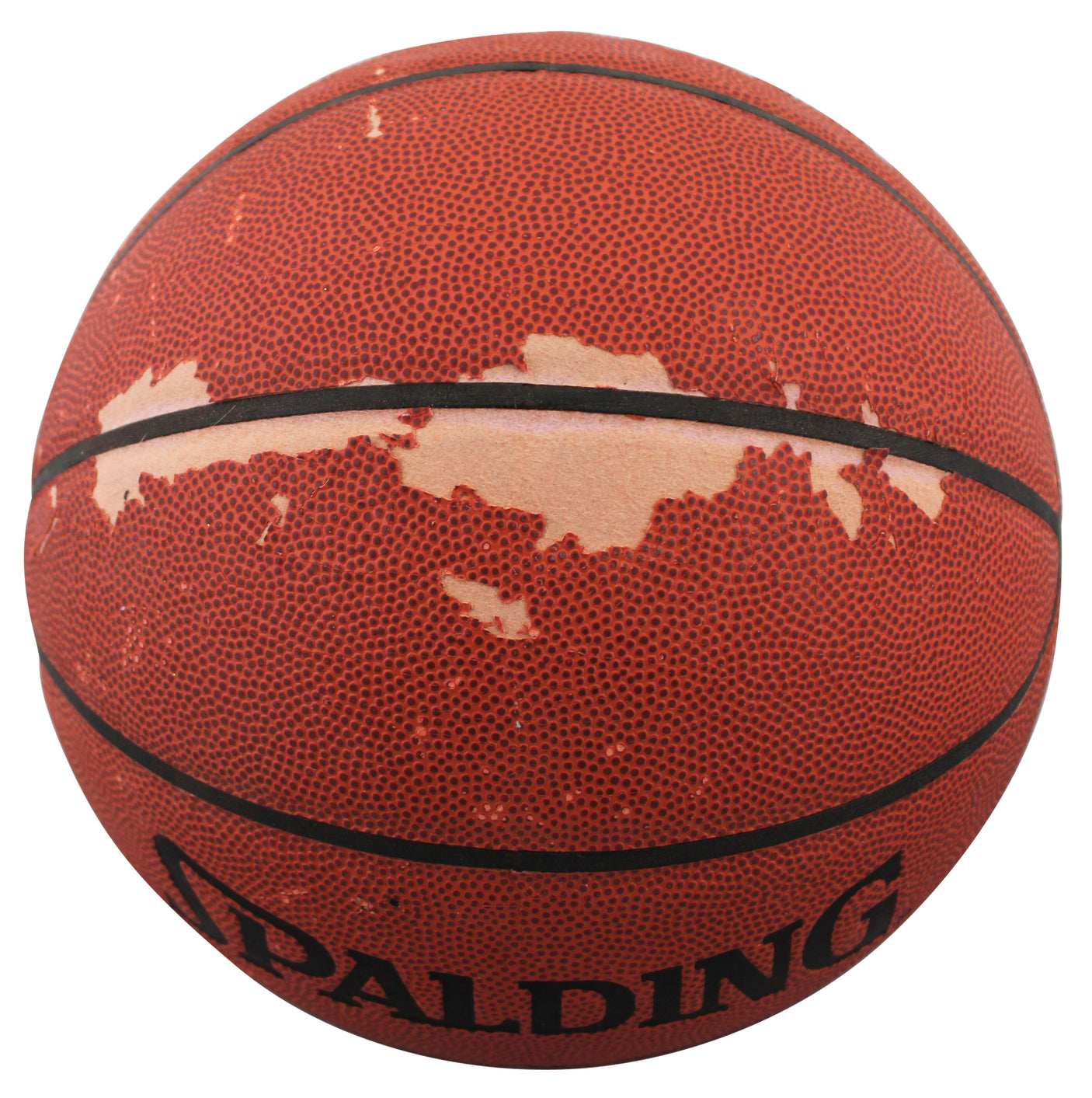 Bullets Gheorghe Muresan Authentic Signed Spalding I/O Basketball BAS #BQ45774