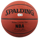 Bullets Gheorghe Muresan Authentic Signed Spalding I/O Basketball BAS #BQ45774