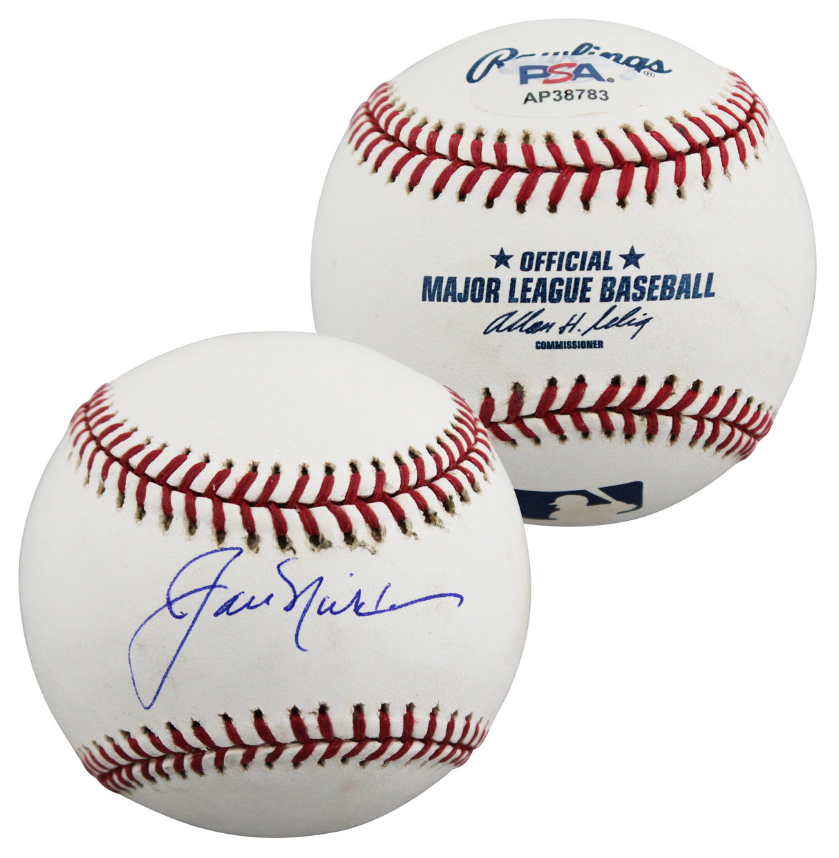 Jack Nicklaus Authentic Signed Allen Selig OML Baseball PSA/DNA #AP38783
