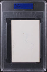 Joan Allen The Upside of Anger Authentic Signed 4x6 Index Card PSA/DNA Slabbed