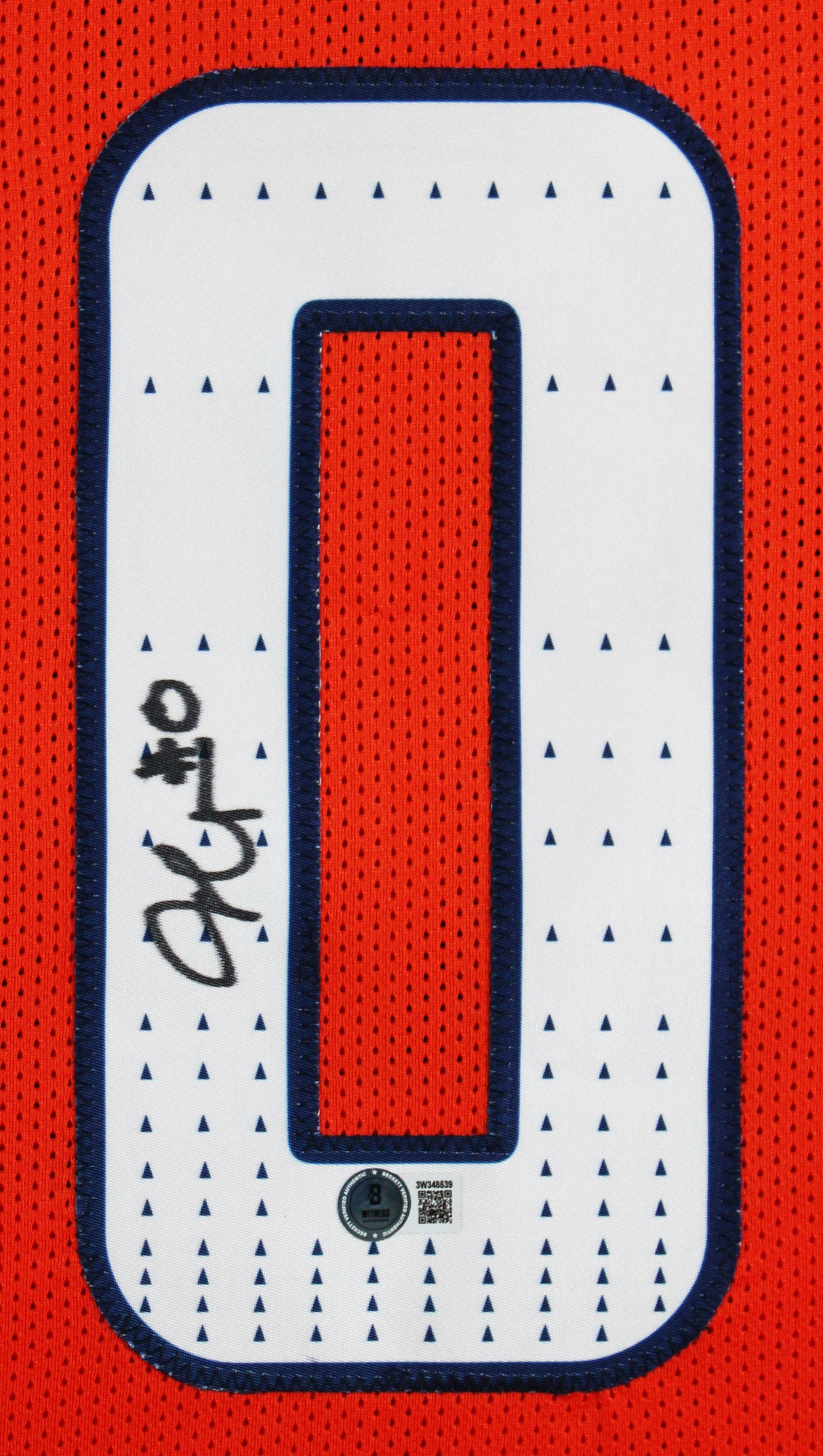 Jonathan Cooper Authentic Signed Orange Pro Style Framed Jersey BAS Witnessed