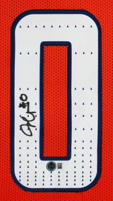 Jonathan Cooper Authentic Signed Orange Pro Style Framed Jersey BAS Witnessed