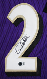 Derrick Henry Authentic Signed Purple Pro Style Framed Jersey Autographed BAS