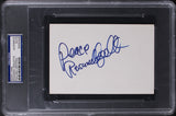 Rosanna Arquette Pulp Fiction Authentic Signed 4x6 Index Card PSA/DNA Slabbed 1
