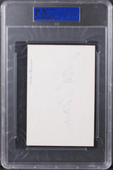 Corbin Bernsen Psych Authentic Signed 4x6 Index Card PSA/DNA Slabbed