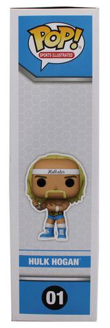 WWE Hulk Hogan Authentic Signed #01 Large Funko Pop Vinyl Figure JSA #CG10460