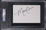 Marcia Cross Desperate Housewives Authentic Signed 4x6 Index Card PSA/DNA Slab