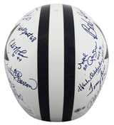 Cowboys Legends (19) Staubach, Pearson +17 Signed VSR4 F/S Proline Helmet BAS