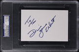 David James Elliott JAG Authentic Signed 4x6 Index Card PSA/DNA Slabbed