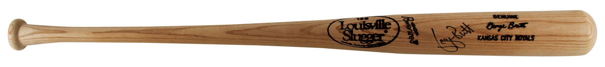 Royals George Brett Signed Louisville Slugger Player Model Bat BAS #BW88020
