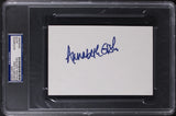 Annabeth Gish Sons of Anarchy Authentic Signed Index Card PSA/DNA Slabbed