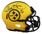 Steelers Jerome Bettis Signed Rave Speed Mini Helmet W/ Case BAS Witnessed