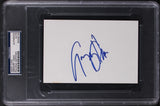 Gregory Hines History of the World: Part I Signed 4x6 Index Card PSA/DNA Slabbed
