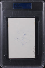 Gregory Hines History of the World: Part I Signed 4x6 Index Card PSA/DNA Slabbed