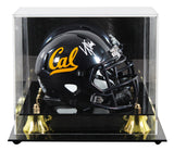California Cameron Jordan Signed Speed Mini Helmet W/ Case BAS Witnessed