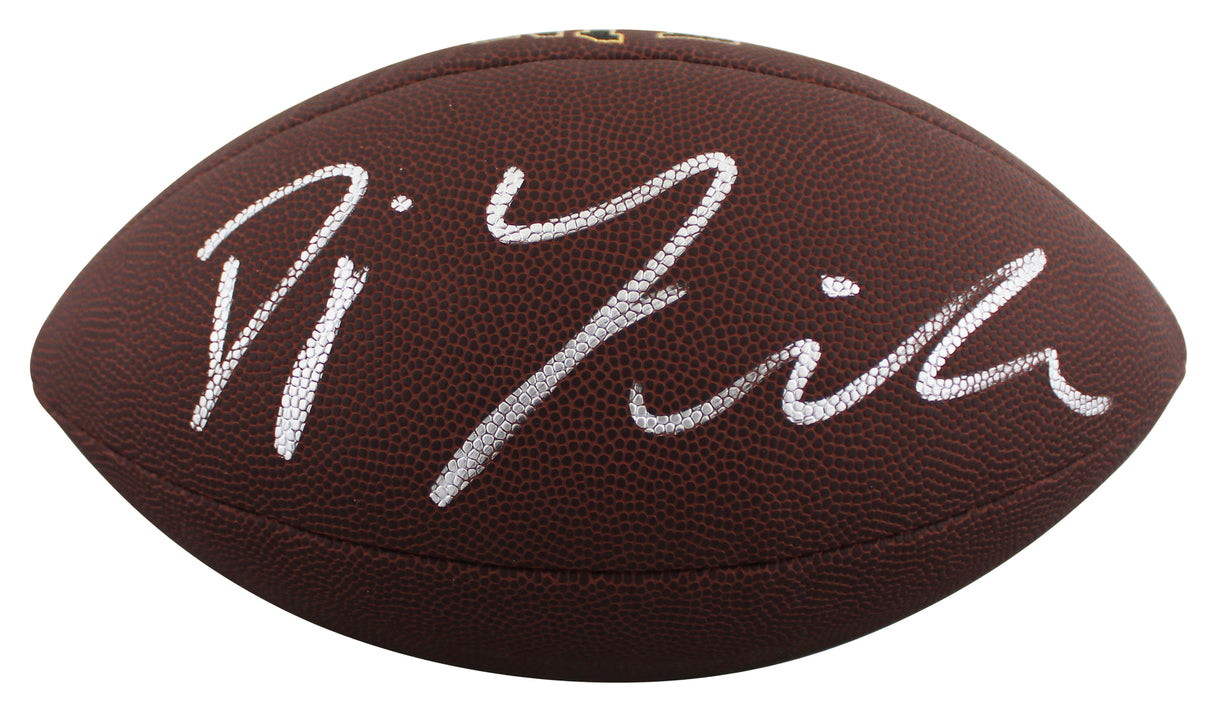 Colts D.J. Giddens Authentic Signed Wilson Super Grip Nfl Football BAS Witnessed