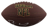 Colts D.J. Giddens Authentic Signed Wilson Super Grip Nfl Football BAS Witnessed