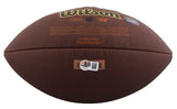 Colts D.J. Giddens Authentic Signed Wilson Super Grip Nfl Football BAS Witnessed