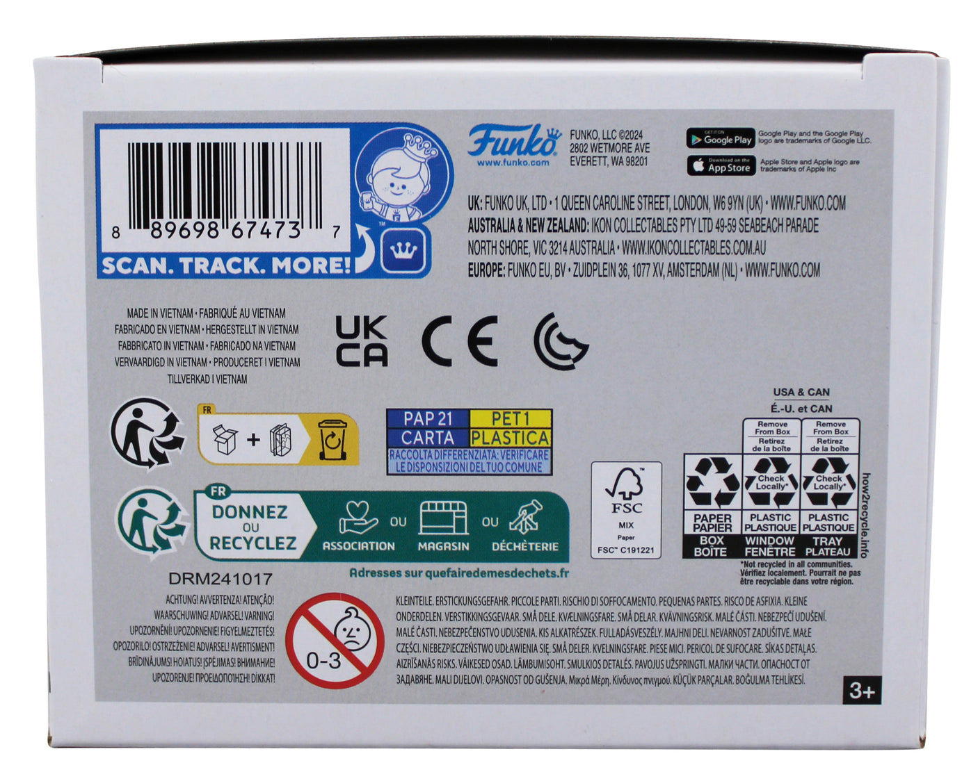 Steelers Jack Lambert "HOF 90" Signed #67 Funko Pop Vinyl Figure BAS Witnessed