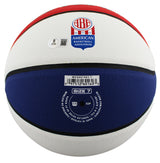 76ers Julius "Dr. J" Erving Authentic Signed ABA Basketball w/ Case BAS Wit 2