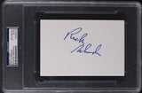 Rick Schroder NYPD Blue Authentic Signed 4x6 Index Card PSA/DNA Slabbed