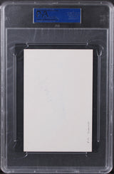 Rick Schroder NYPD Blue Authentic Signed 4x6 Index Card PSA/DNA Slabbed