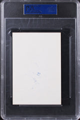 Rod Steiger In The Heat of the Night Authentic Signed 4x6 Index Card PSA Slab