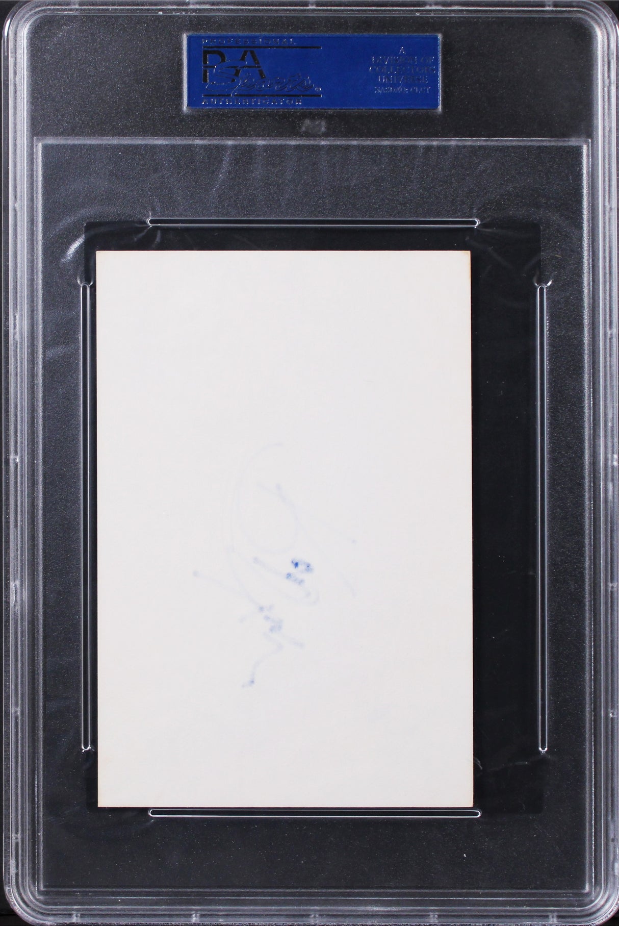Rod Steiger In The Heat of the Night Authentic Signed 4x6 Index Card PSA Slab