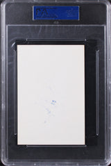 Rod Steiger In The Heat of the Night Authentic Signed 4x6 Index Card PSA Slab