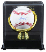 Braves Chipper Jones Authentic Signed Oml Baseball W/ Case Autographed Fanatics