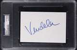 Vendela Supermodel Authentic Signed 4x6 Index Card Autographed PSA/DNA Slabbed
