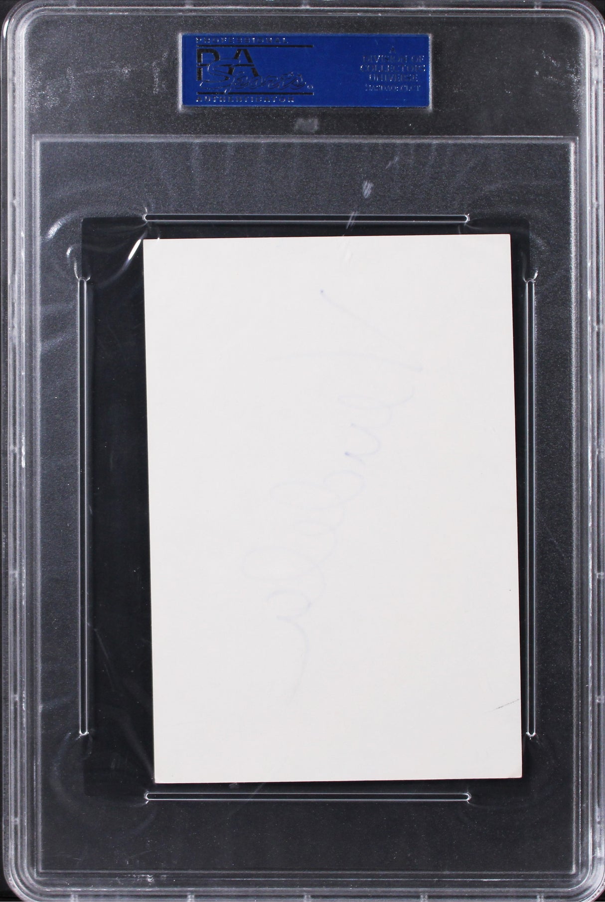 Vendela Supermodel Authentic Signed 4x6 Index Card Autographed PSA/DNA Slabbed