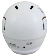 Texas Ricky Williams "98 HT" Signed Full Size Speed Rep Helmet W/ Case BAS Wit