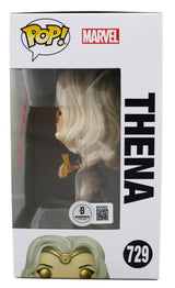 Angelina Jolie Eternals Signed Thena #729 Funko Pop Vinyl Figure BAS #BR40909