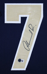 Orlando Pace Authentic Signed Navy Pro Style Framed Jersey Autographed BAS