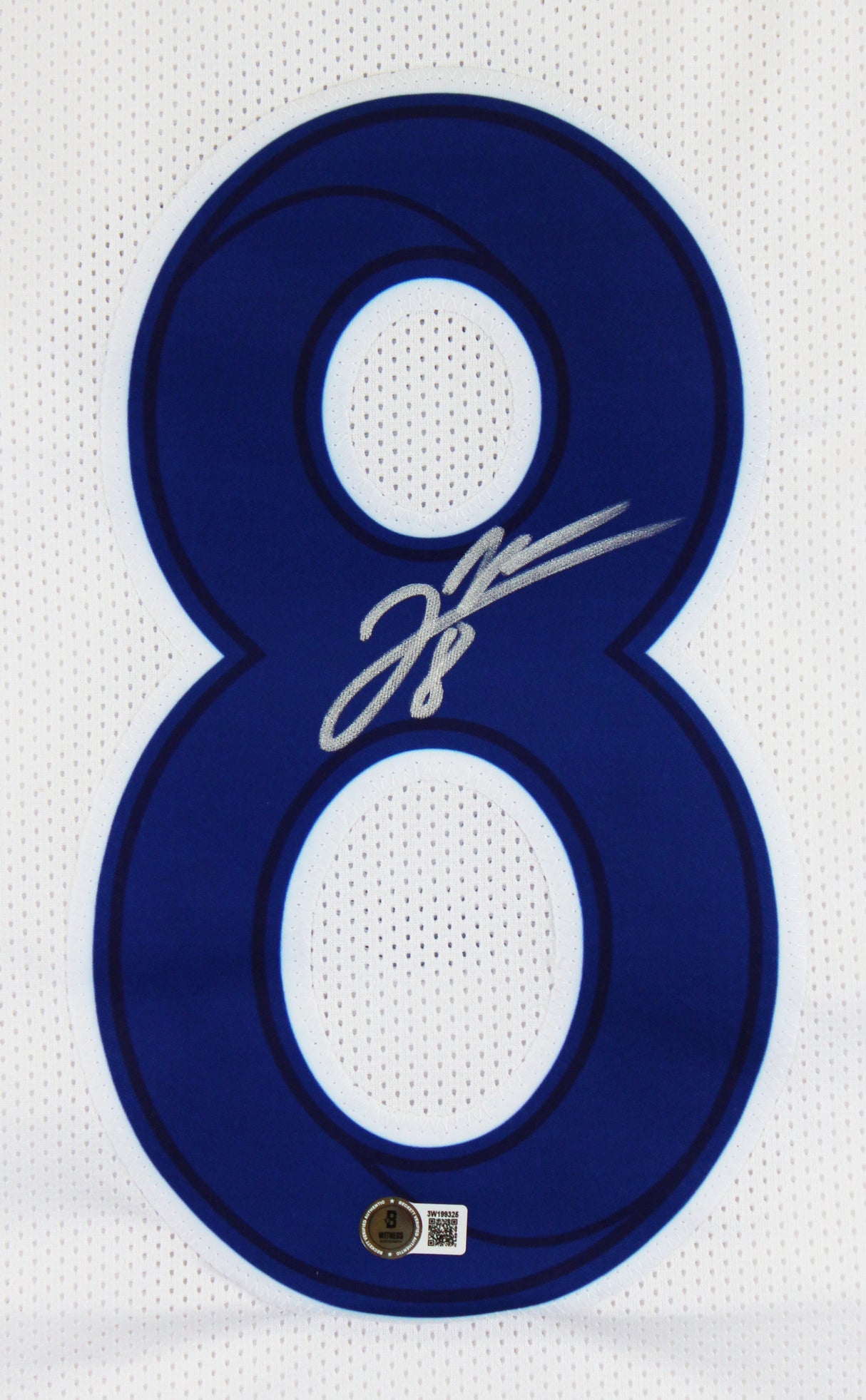 Jared Verse Authentic Signed White Pro Style Jersey Autographed BAS Witnessed