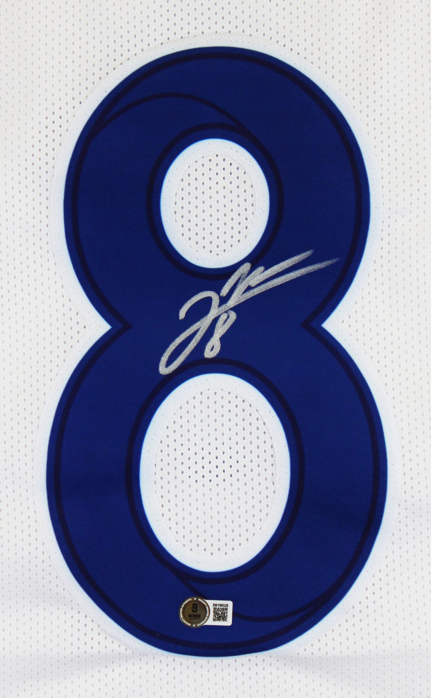 Jared Verse Authentic Signed White Pro Style Jersey Autographed BAS Witnessed