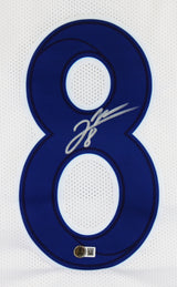 Jared Verse Authentic Signed White Pro Style Jersey Autographed BAS Witnessed
