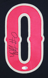 Renardo Green Signed 2025 Rivalries Black Pro Style Framed Jersey JSA Witness