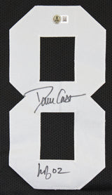 Dave Casper "HOF 02" Authentic Signed Black Pro Style Jersey BAS Witnessed