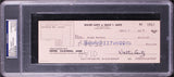 Walter Lantz Woody Woodpecker Authentic Signed 3x8.25 1975 Check PSA/DNA Slabbed