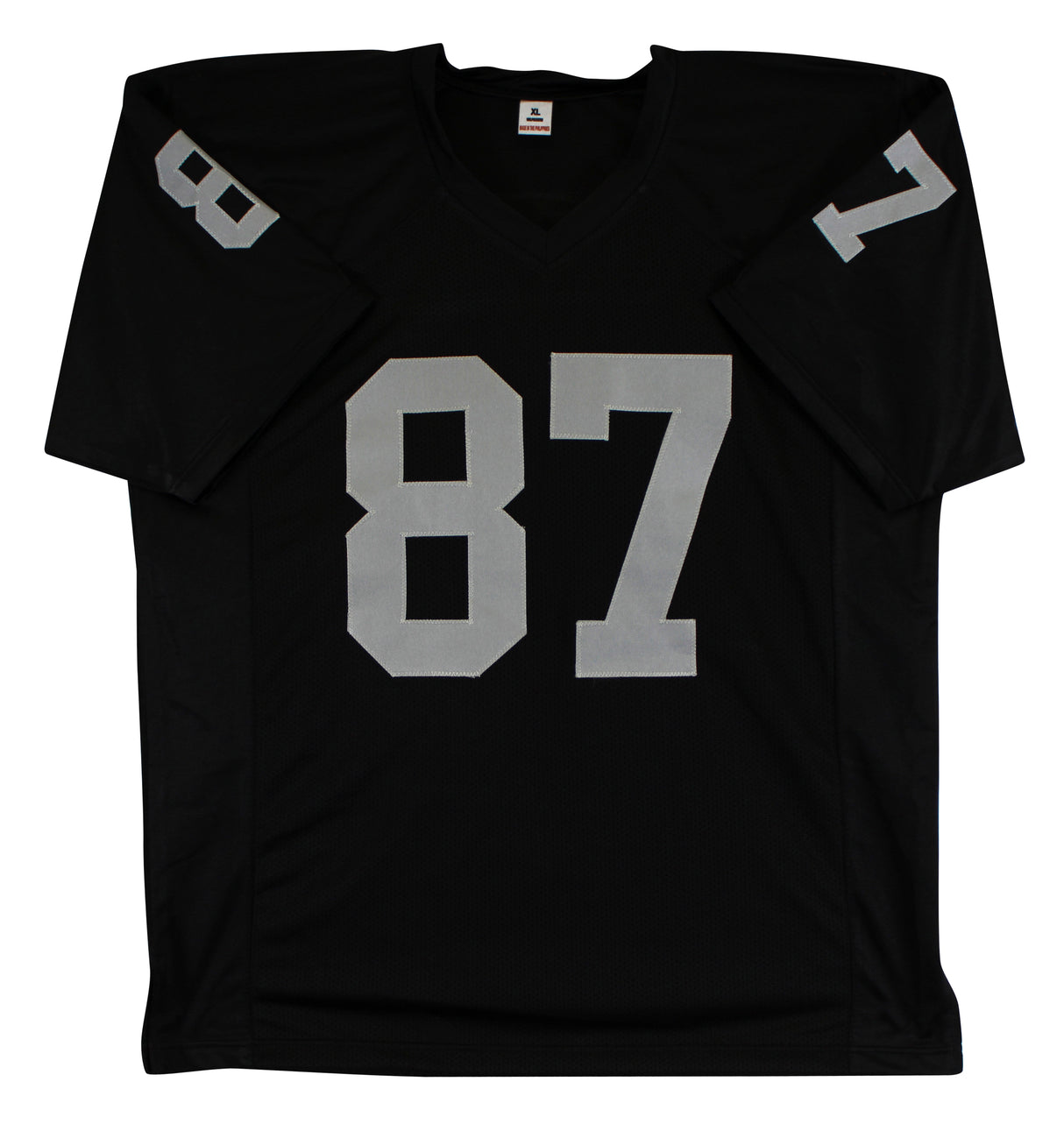 Dave Casper "HOF 02" Authentic Signed Black Pro Style Jersey BAS Witnessed