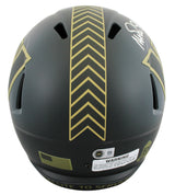 Commanders Magic Johnson Signed STS IV Full Size Speed Rep Helmet W/ Case BAS W