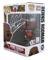 Bulls Dennis Rodman Signed #103 Funko Pop Vinyl Figure BAS Witnessed #4W113576