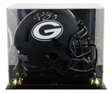 Georgia Champ Bailey Signed Eclipse F/S Speed Proline Helmet W/ Case BAS Witness