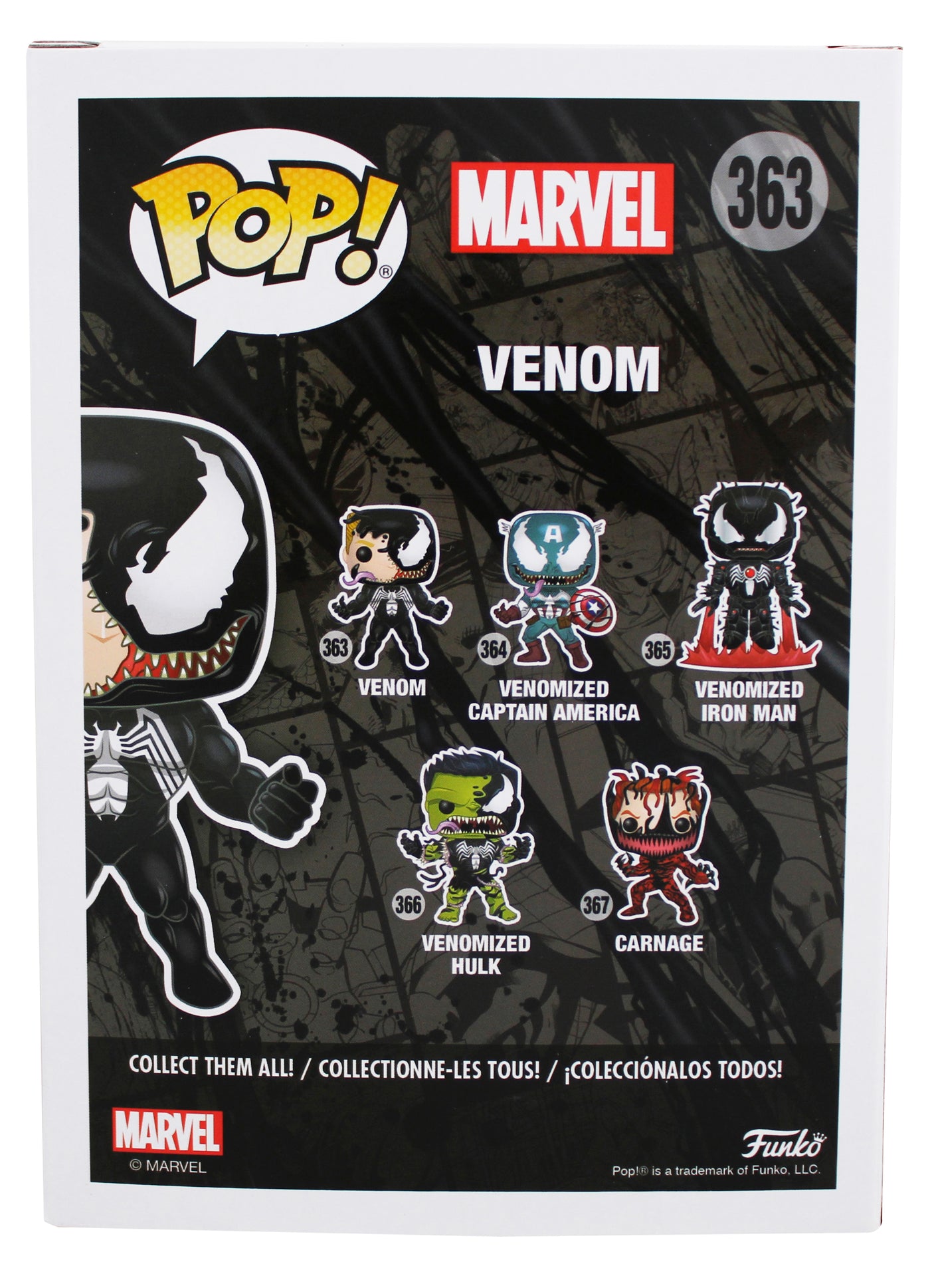 Tom Hardy Venom Authentic Signed Venom #363 Funko Pop Vinyl Figure BAS #BN41661