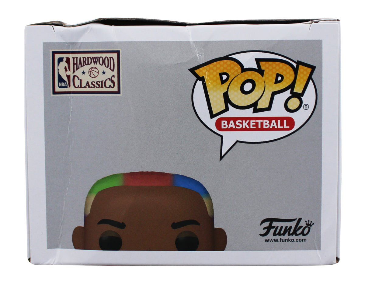 Bulls Dennis Rodman Signed #103 Funko Pop Vinyl Figure BAS Witnessed #4W113576