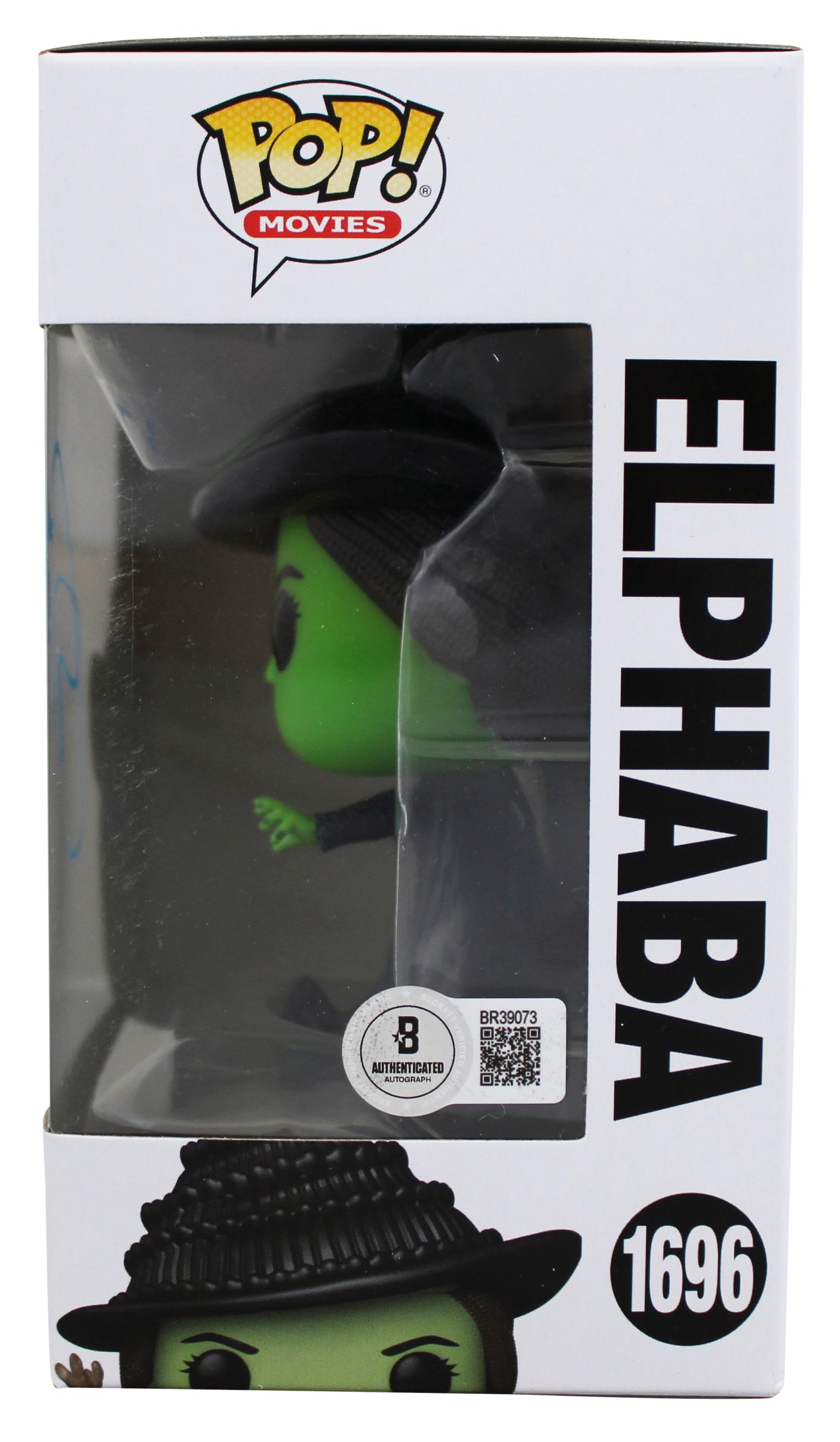 Cynthia Erivo Wicked Signed Elphaba #1696 Funko Pop Vinyl Figure BAS #BR39073