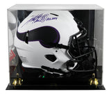 Adrian Peterson "All Day" Signed Lunar F/S Speed Proline Helmet W/ Case BAS Wit