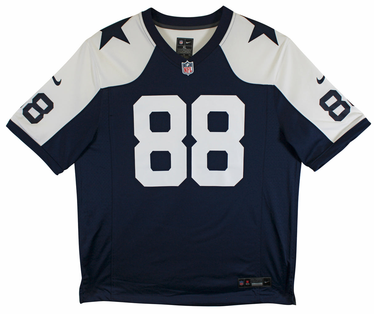 Cowboys CeeDee Lamb Signed Navy Blue Thanksgiving Nike Game Jersey Fanatics